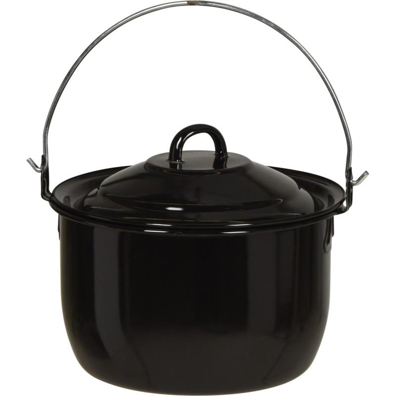 Progarden Smaltovaný kotlík s poklicí 3,8 l