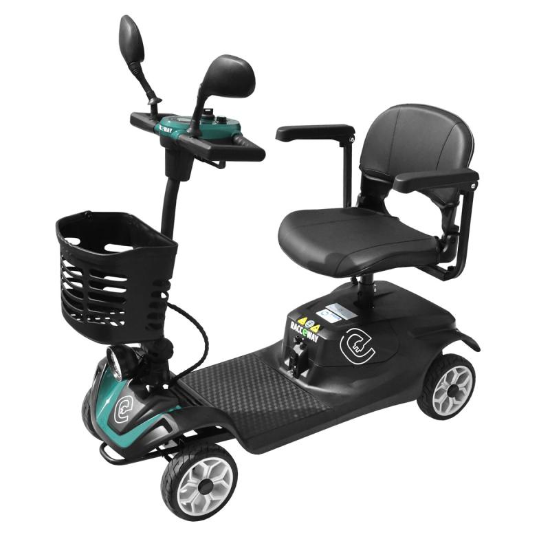 RACCEWAY Elektrický štvorkolový vozík Solid svetlomodrý + zľava 40 € na príslušenstvo
