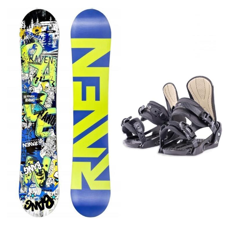 Raven Bang junior dětský snowboard + Beany Junior vázání