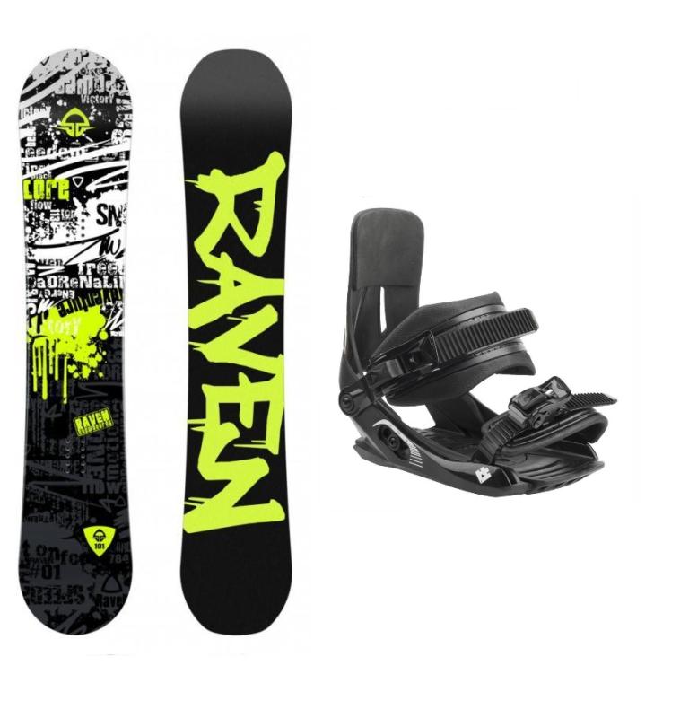 Raven Core Junior mini dětský snowboard + Hatchey Tactic Junior vázání