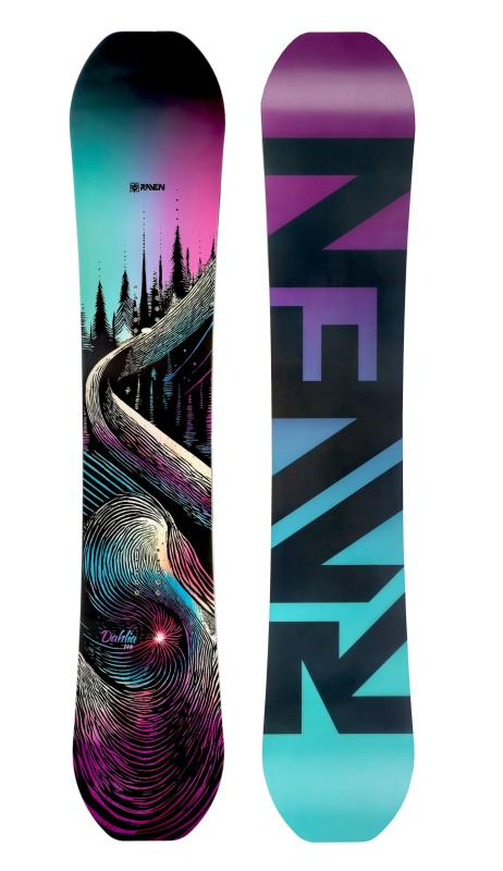 Raven Dahlia Carbon Mint/Pink dámsky snowboard + zľava 500,- na príslušenstvo