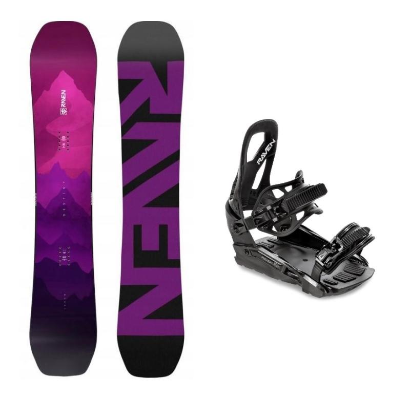 Raven Destiny dámsky snowboard + Raven S230 Black viazanie