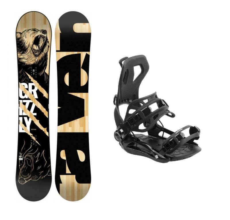 Raven Grizzly snowboard + Hatchey Fastec vázání
