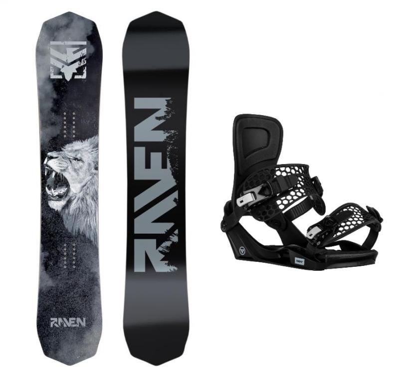 Raven Lion pánsky snowboard + Gravity Indy black viazanie