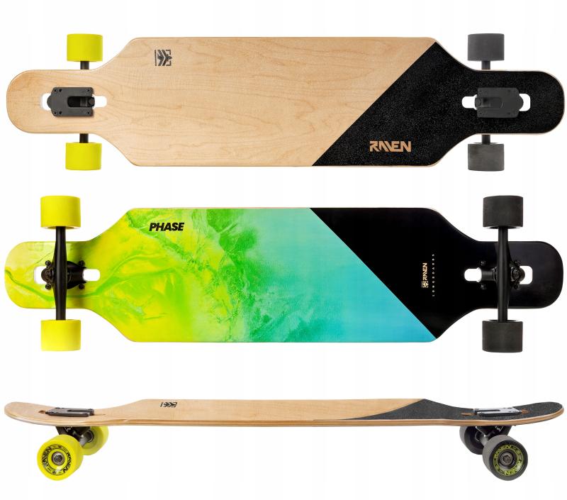 Raven Phase ABEC9 Drop-thru 105 cm longboard