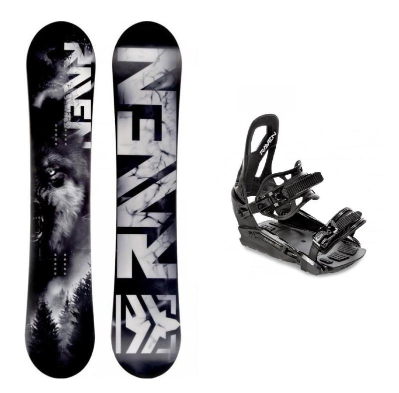 Raven Lupus pánský snowboard + Raven S230 Black vázání
