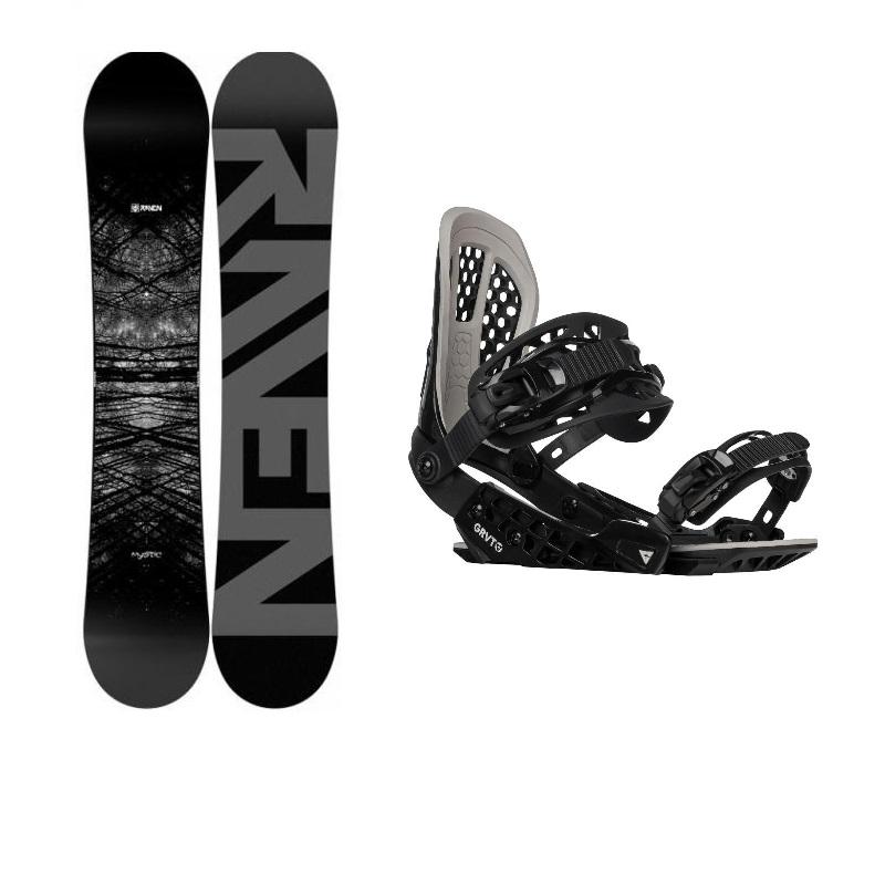 Raven Mystic snowboard + Gravity G2 black viazanie