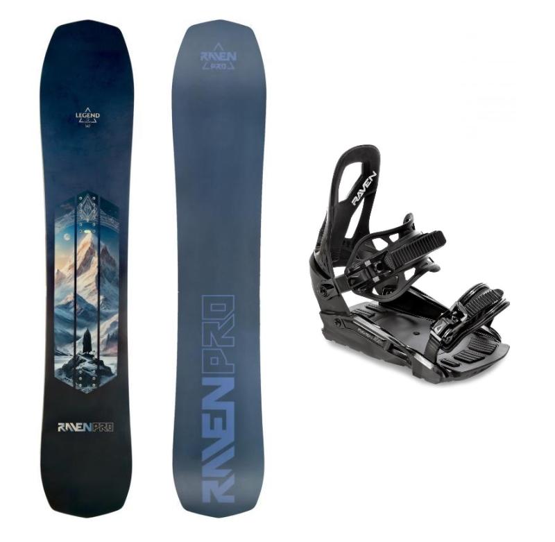 Raven PRO Legend snowboard + Raven S230 Black snowboardové vázání