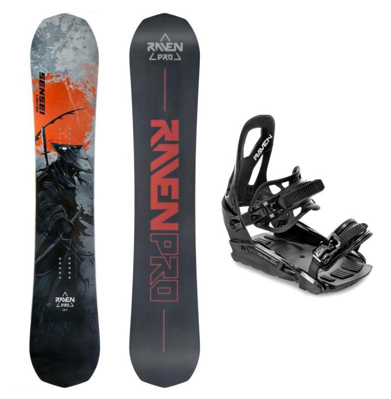 Raven PRO Sensei Carbon snowboard + Raven S230 Black vázání + sleva 300,- na příslušenství