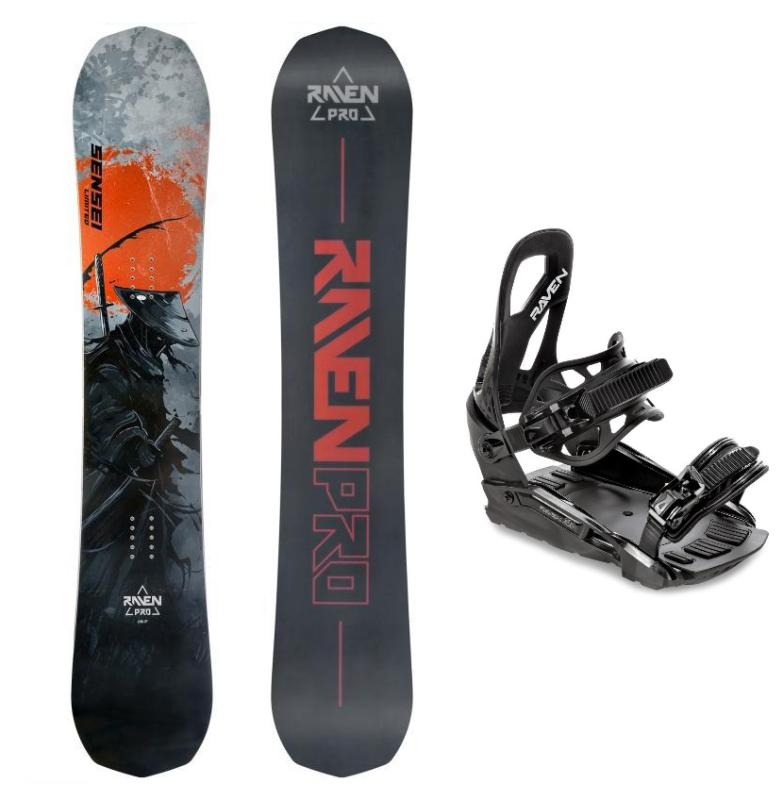 Raven PRO Sensei Limited pánský snowboard + Raven S230 Black snowboardové vázání + sleva 400,- na příslušenství