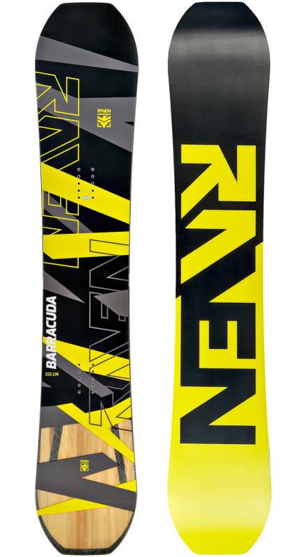 Raven Barracuda Carbon Lime pánský snowboard + sleva 600,- na příslušenství