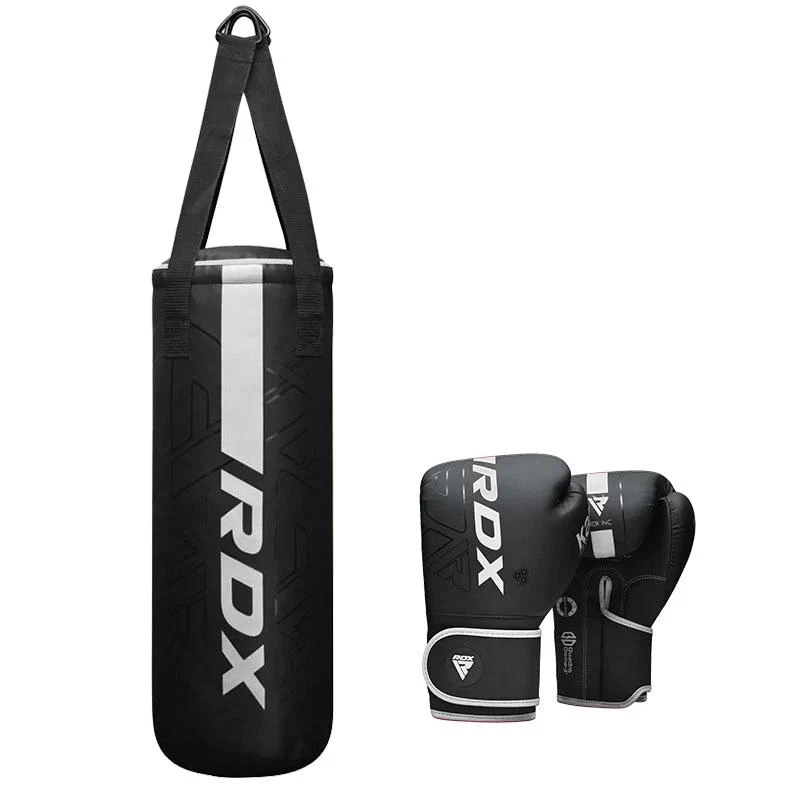 Levně RDX Dětský boxovací pytel a rukavice F6 2FT KARA bílé