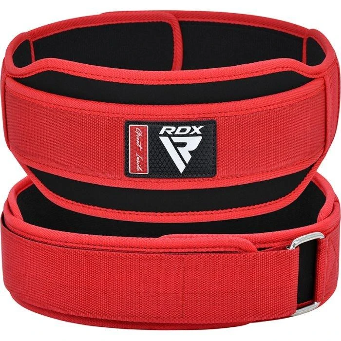 Levně RDX Vzpěračský pás RX5 červený L