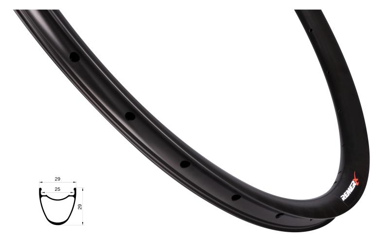 REMERX Ráfik S-DISC 622x25, 32 dier, čierny