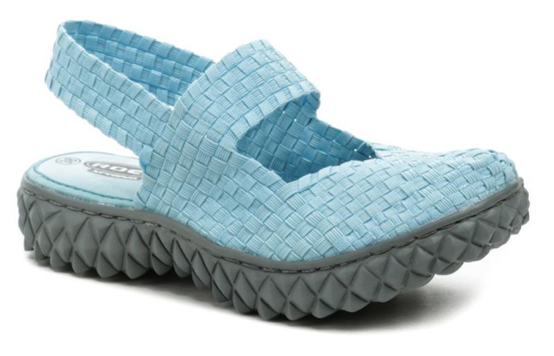Rock Spring OVER SANDAL LT BLUE dámská gumičková obuv