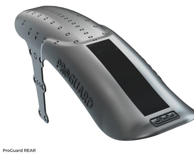 RRP Proguard Rear Plain Black Mini blatník
