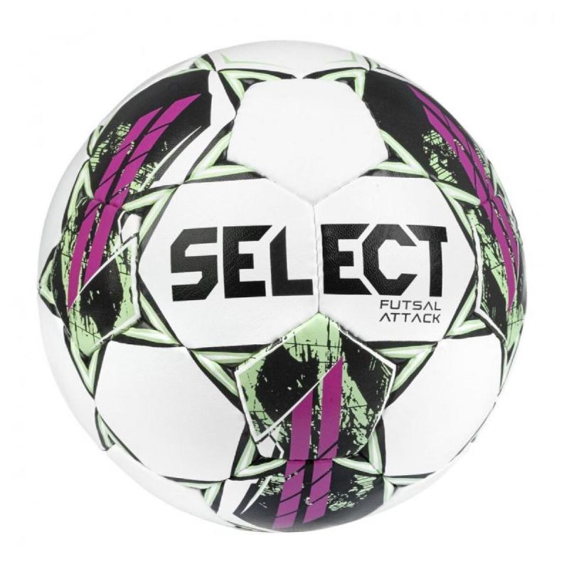 Select FB Futsal Attack futsalová lopta biela-ružová