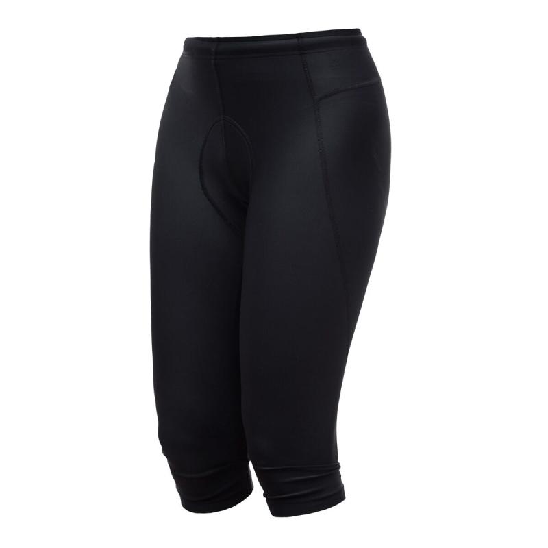 Sensor Cyklo Entry True Black dámské cykllistické kalhoty 3/4