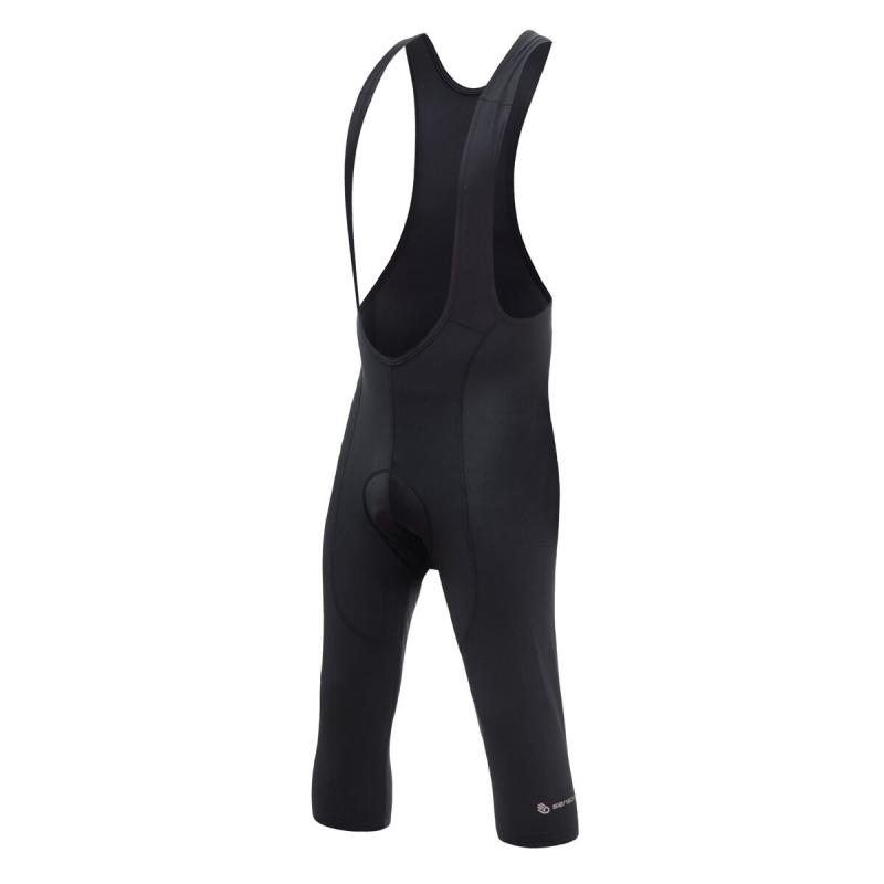 Sensor Cyklo Entry True Black pánske cyklistické 3/4 nohavice