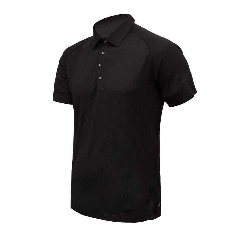 Sensor Merino Active Černá pánské funkční tričko