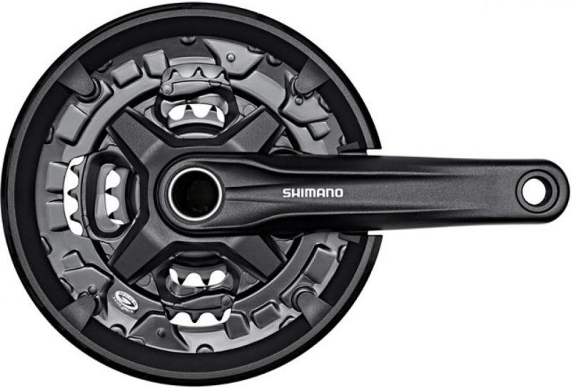 Shimano Altus FC-MT210 40/30/22 čierne kľuky