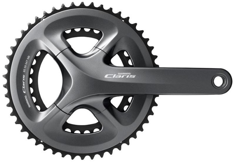 Shimano kľuky Claris FC-R2000 175mm 50-34zubov, 8 speed, bez stredového ložiska, v krabičke