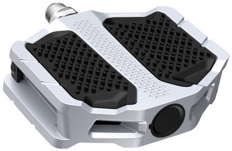 Shimano pedály PD-EF205 Flat stříbrné, v krabičce