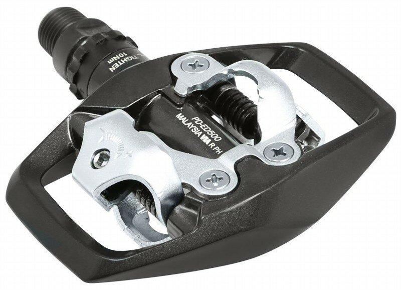 Shimano pedále SPD PD-ED500 s kuframi SM-SH51 v krabičke