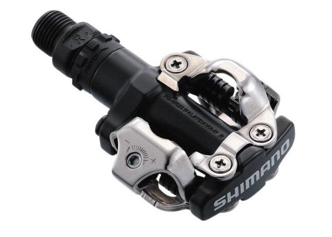 Shimano pedály SPD PD-M520L černé s kufry SM-SH51 v krabičce