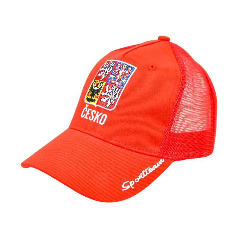 SPORTTEAM Baseballová šiltovka ČR 1 čv