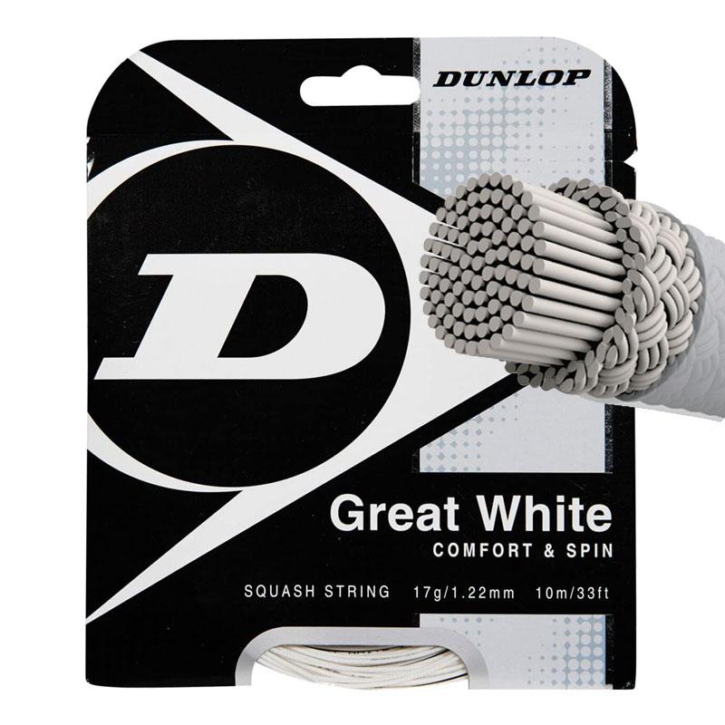 DUNLOP STRUNY squash - BIO GREAT 17G/1,22 mm (SET 12m) Squash struny