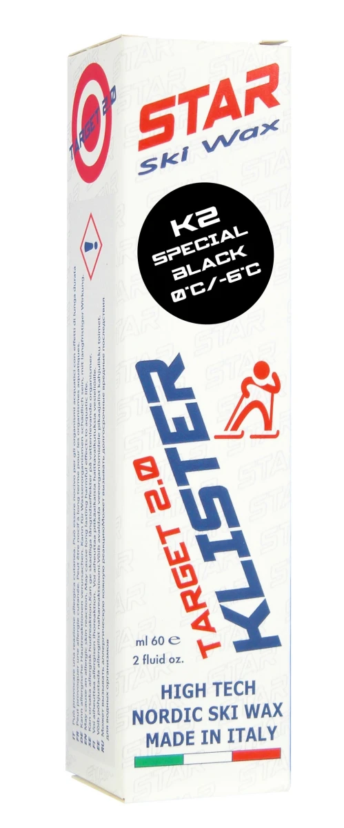 Star Ski Wax K2 Target 2.0 Klister special black 60g