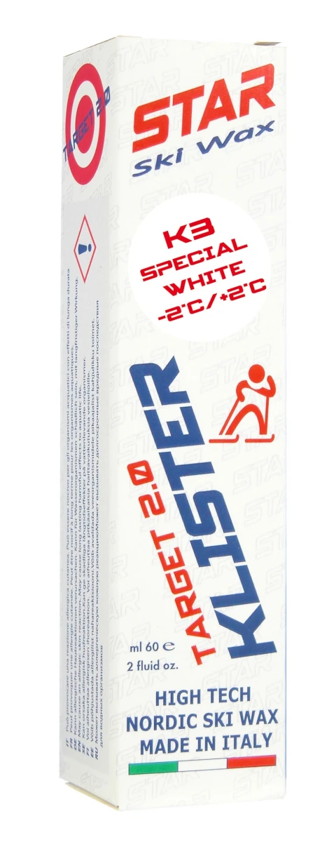 Star Ski Wax K3 Target 2.0 Klister special white 60g