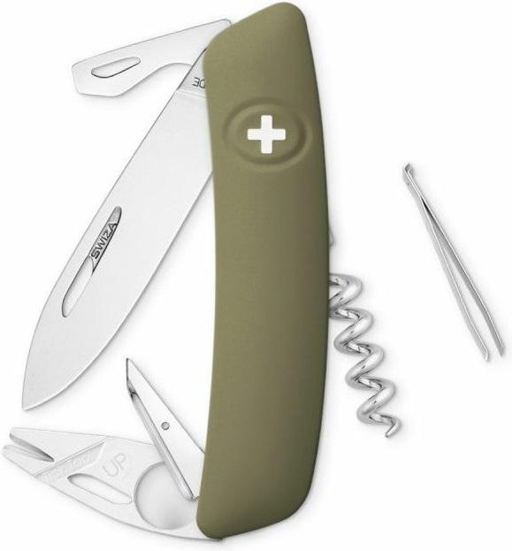 Swiza kapesní nůž TT03 Tick-Tool olive