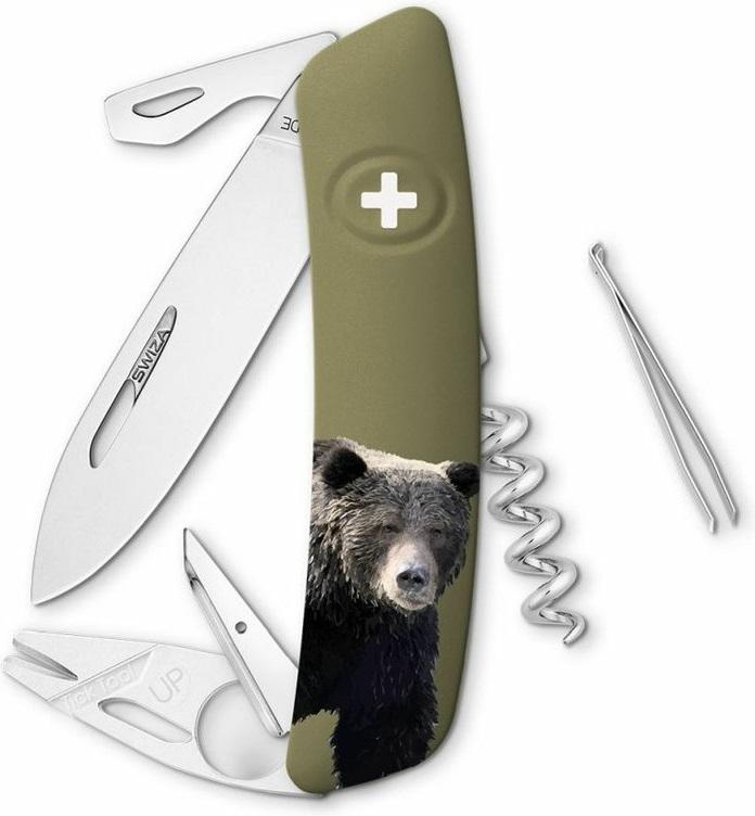 Swiza vreckový nôž TT03 Wildlife Grizzly