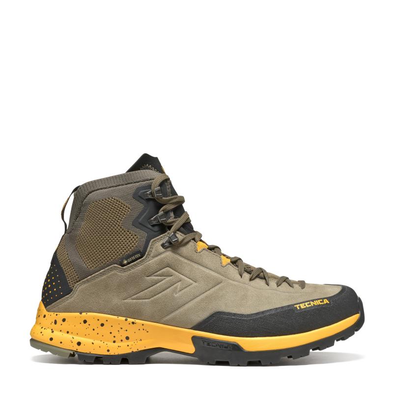 Tecnica Forge Hike MID GTX Ms dark olive/yellow outdoor obuv + sleva 300,- na příslušenství