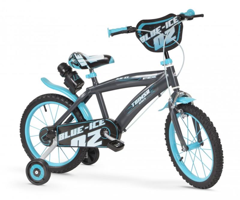 Toimsa Blue Ice 16 dětské kolo + reflexní sada