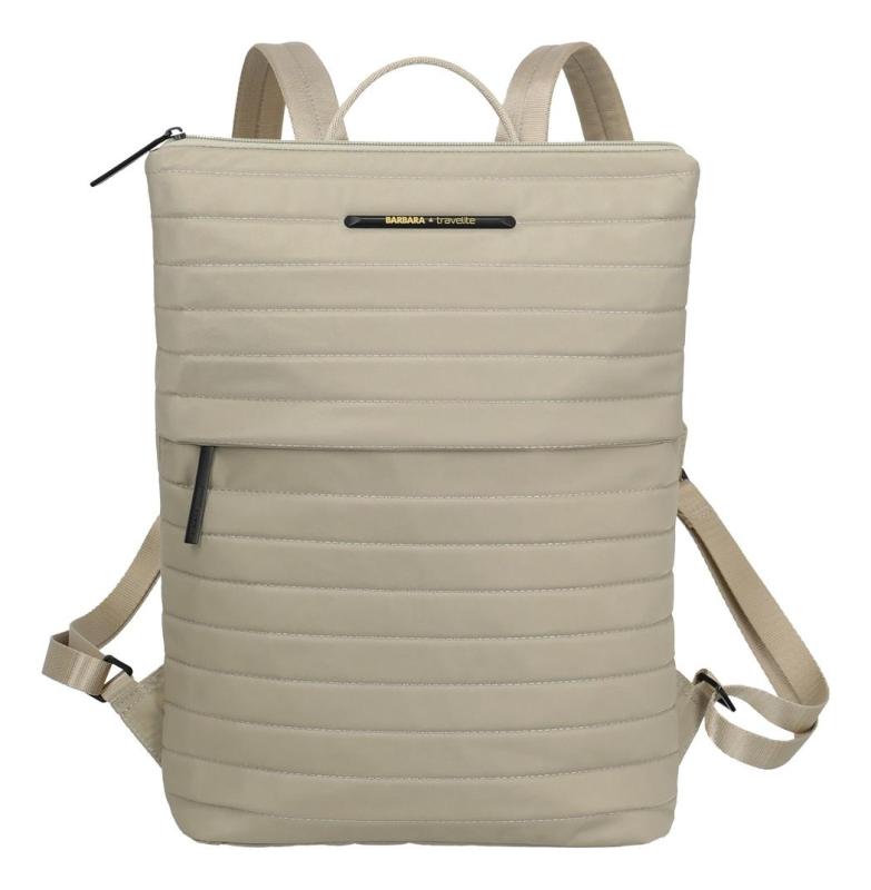 Travelite BARBARA Stepp Backpack Satin nude batoh