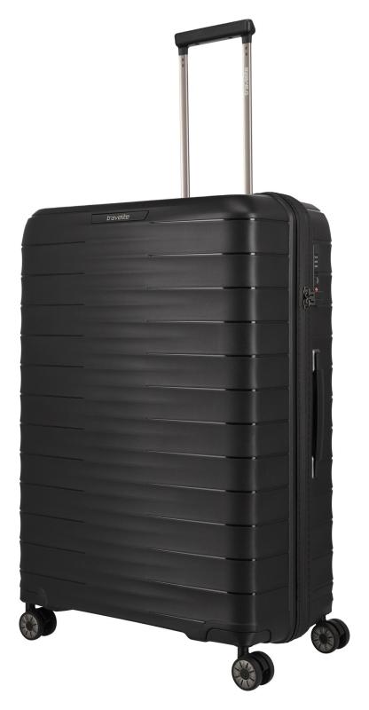 Travelite Mooby L Black kufor + kozmetická taštička zadarmo