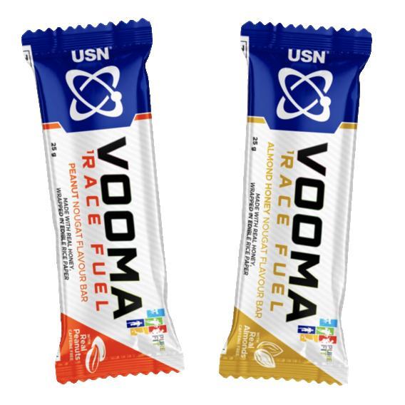 USN Vooma Energy Bars 25g POUZE Mandlový med (VÝPRODEJ)