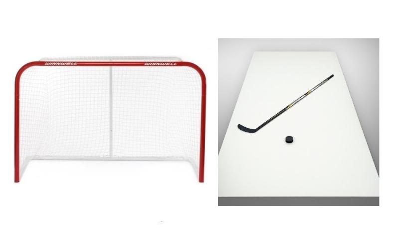 WINNWELL 54" hokejová bránka + Sport365 strelecká doska 200x100x0,2 cm