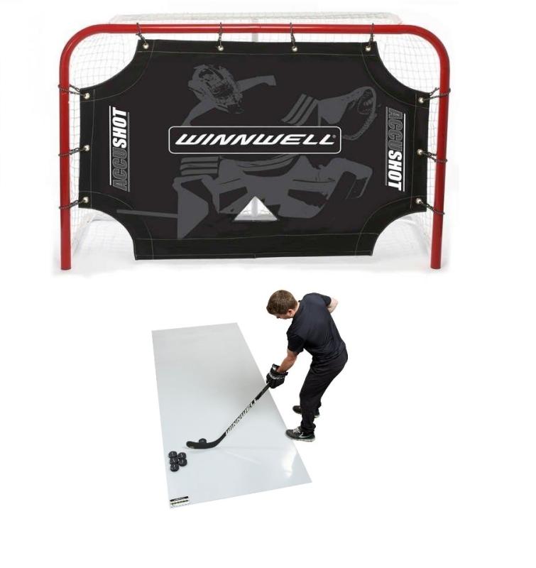 Winnwell 72" branka - užší + Winnwell Roll-Up (3000x1200x3mm) deska + WINNWELL 72 střelecká plachta