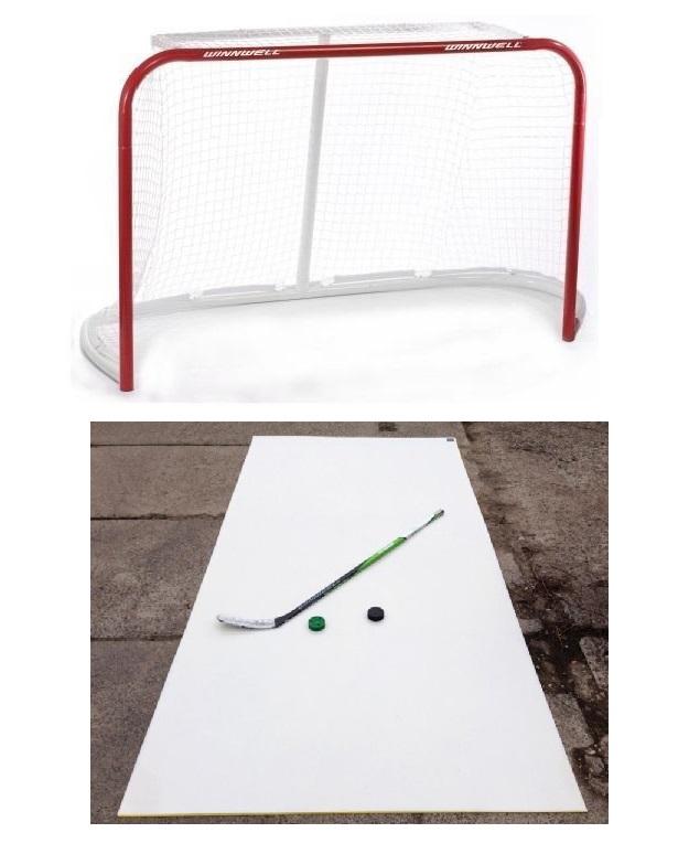 WINNWELL Quik Net 72" branka + WINNWELL Shooting Pad deska 300x150x0,3 cm