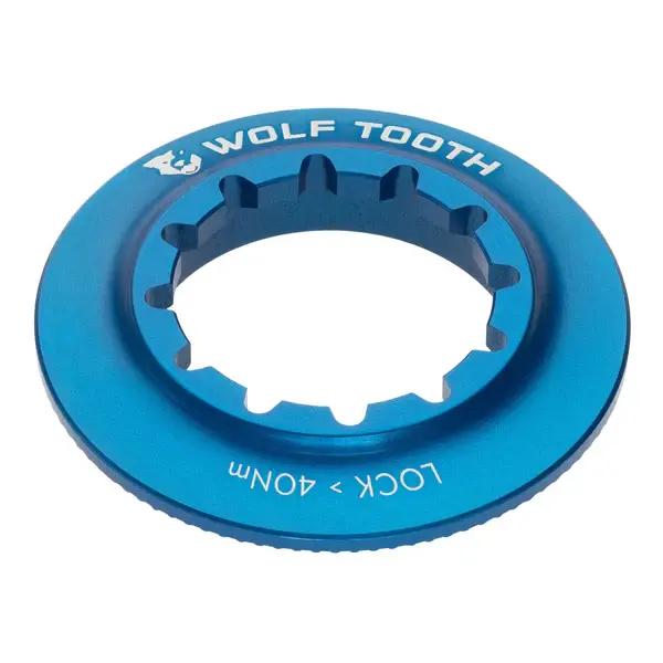 WOLF TOOTH Centerlock Rotor Internal Spline modrá matice