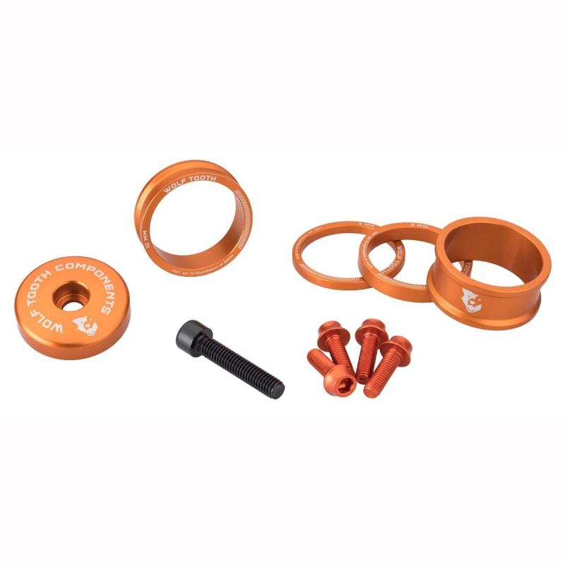 WOLF TOOTH Anodized Color Kit sada oranžová