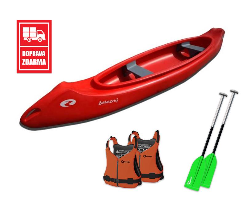 Železný Samba 4.5 SET - 2 (+ pádla a vesty) + sleva 500,- na příslušenství